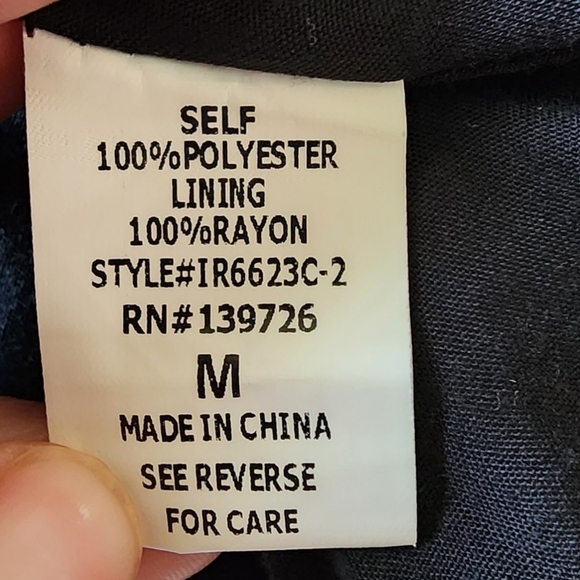 Honey Punch Tie Front Romper Black White Stripe Womens Medium M Adjustable Strap - Picture 14 of 14